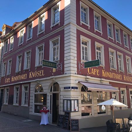 Cafe & Hotel Knoesel Heidelberg Dış mekan fotoğraf