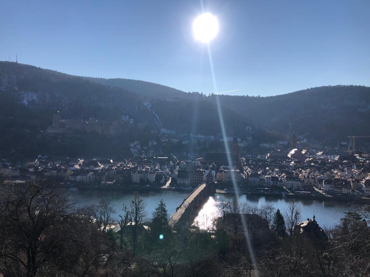 Cafe & Hotel Knoesel Heidelberg Dış mekan fotoğraf