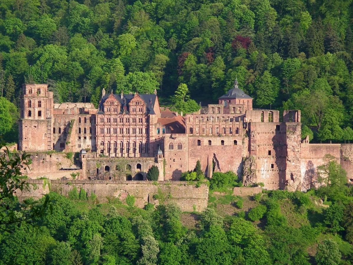 Cafe & Hotel Knoesel Heidelberg Dış mekan fotoğraf